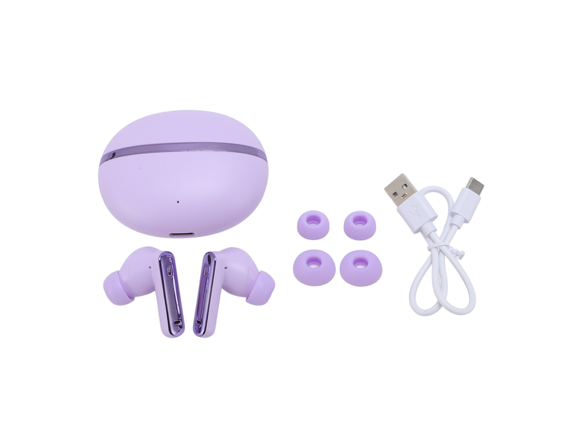 Fones De Ouvido Tradutor Bluetooth 5.3 144 Idiomas Cancelamento De Ruído Tradução Em Tempo Real Roxo