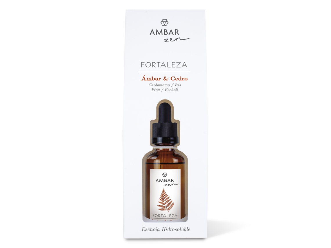 Esencia Humidificador Ambar Y Cedro 50Ml Ambar Zen AMBAR PERFUMS