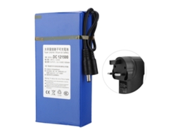 Batería Recargable De Polímero De Litio De Alta Capacidad De 15000 Mah Dc 121500 Con Fuente De Alimentación.