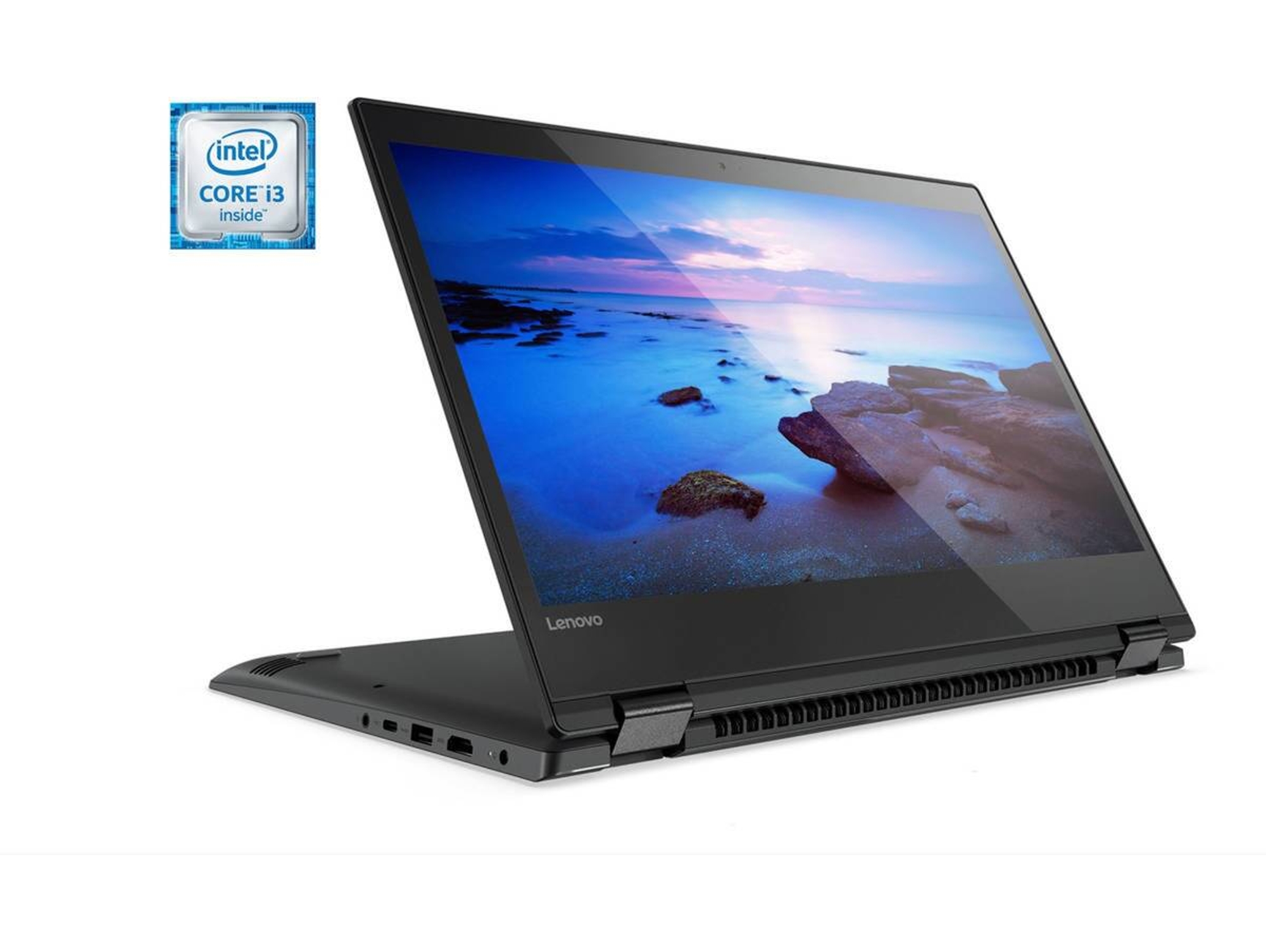 Portátil Reacondicionado LENOVO Yoga 520-14IKB (Grado B - Intel Core i3-7100U - RAM: 8 GB - 256 GB SSD - Intel HD 620)