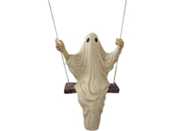 Escultura De Fantasma De Resina Para Halloween, Ideal Para La Decoración Del Hogar O Como Adorno De Jardín Terrorífico.