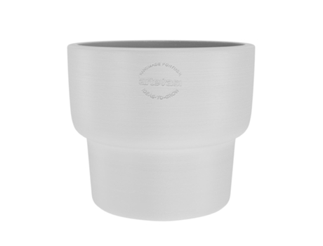 Maceta ARTEVASI Echo Alta 20 (Blanco - 19.5x18 cm)
