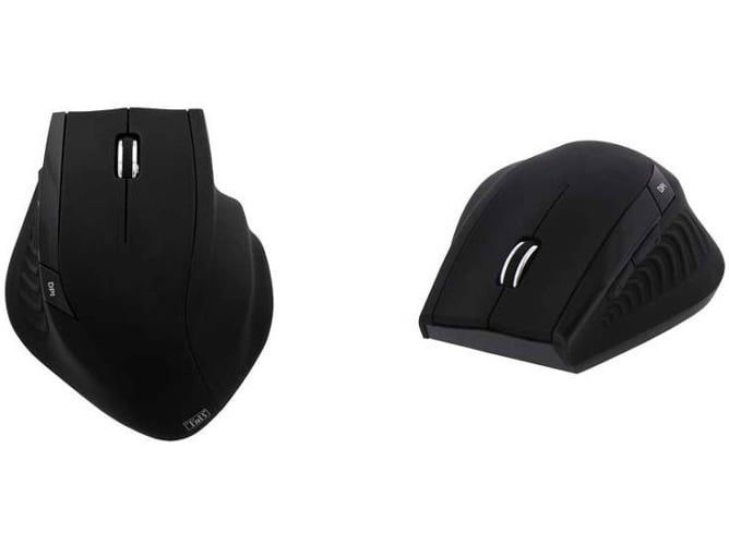 Ratón T'NB MWERGO (Óptico - 3200 dpi - Negro)