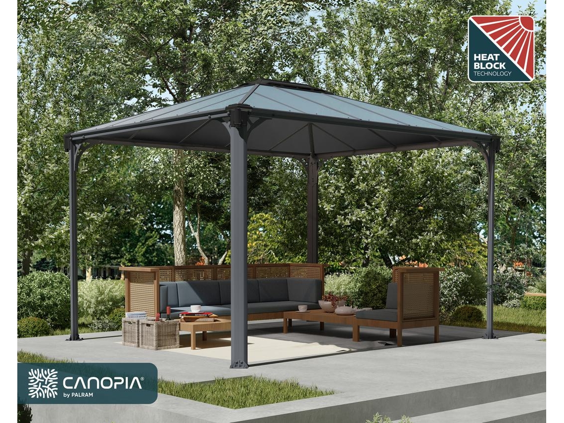 CANOPIA Martinica Cenador Aluminio 3X3,6 m