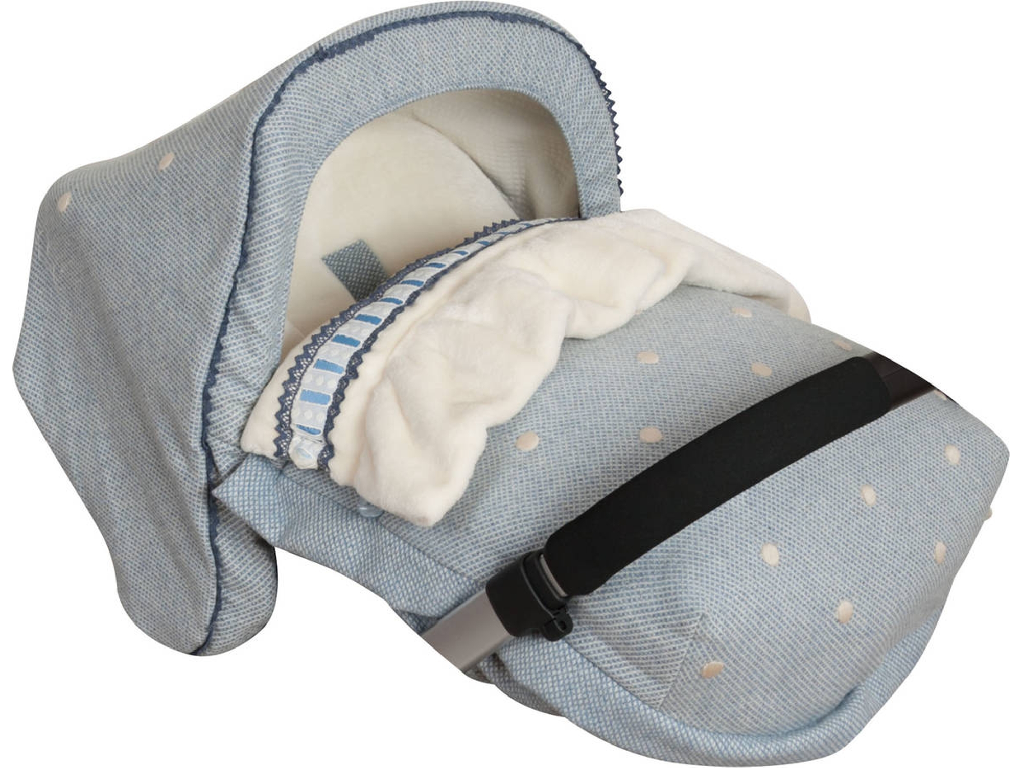 Funda Protectora BABYLINE Caricias Azul (capota no incluida)