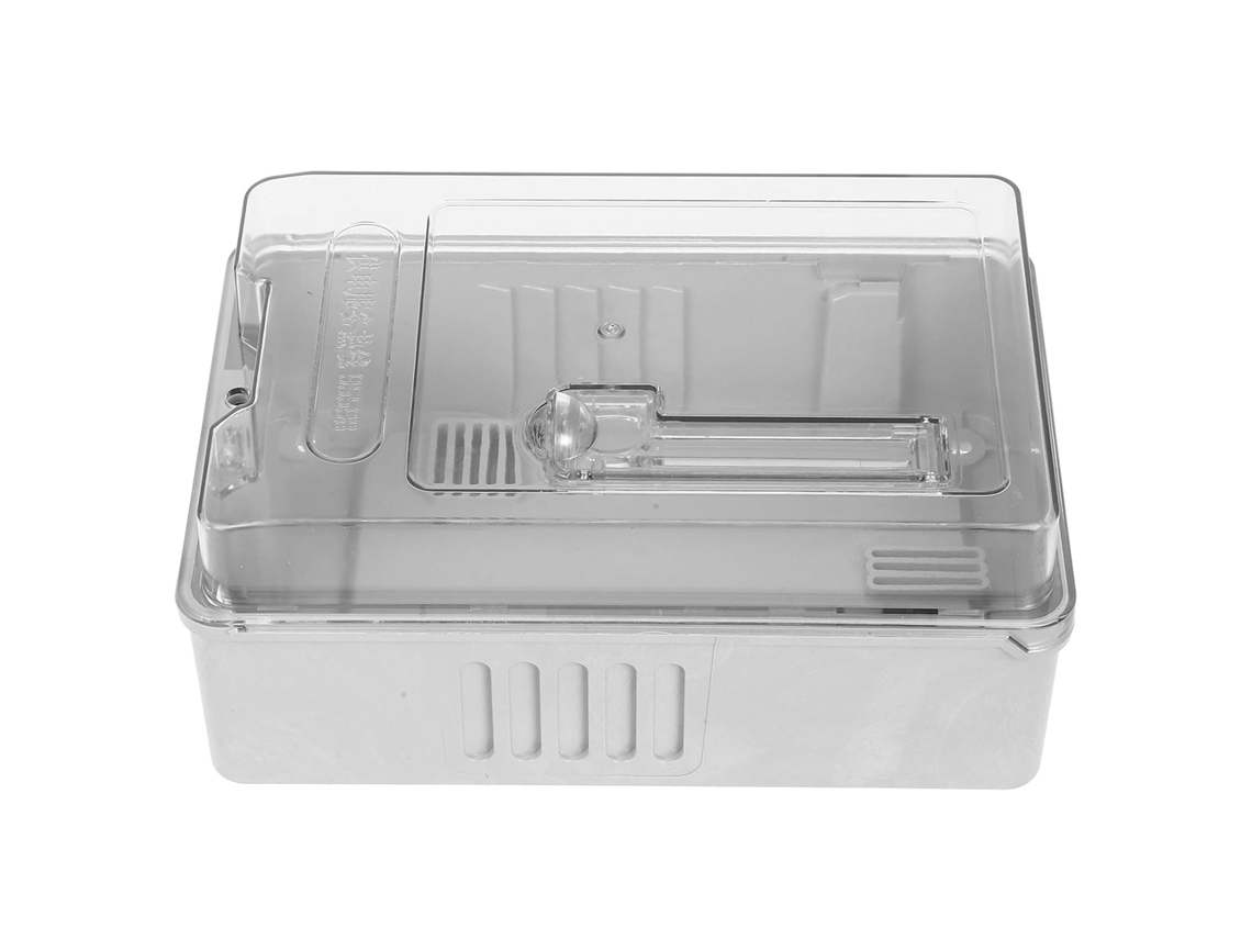 1 Caja De Disyuntores De Plástico Transparente Impermeable, Para Exteriores.