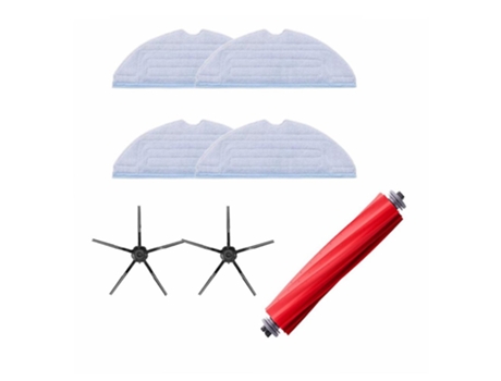 7pcs para xiaomi roborock s7 escova lateral principal esfregões panos filtro hepa