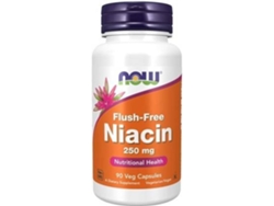 Complemento Alimentar NOW Niacina (90 cápsulas vegetais)