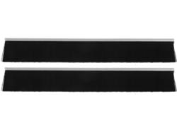 2 Cepillos De Sellado De Nailon Negro Para Buzones, Paquete De 2
