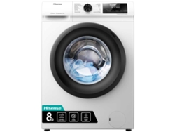 Lavadora HISENSE WFQP8014EVM (8 kg - 1400 rpm - Blanco)