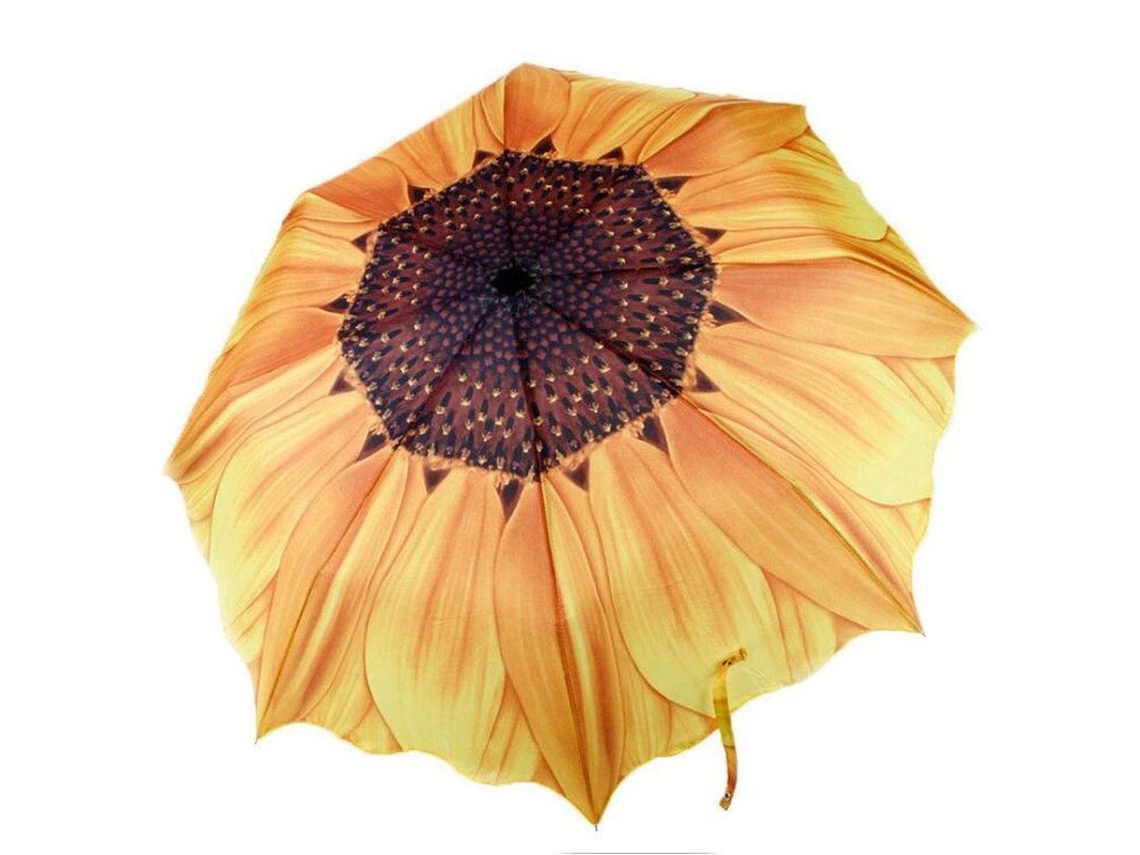 Paraguas De Girasol, Impermeable, Con Protección Uv Y Manguera Para Mujeres, Niños Y Estudiantes.