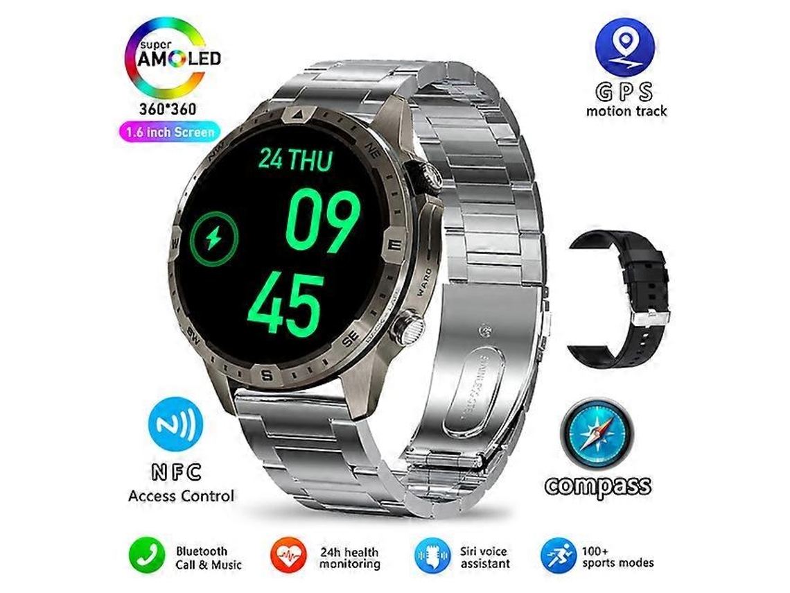 Reloj inteligente 2023 para adultos, deportivo con pantalla táctil, resistencia al agua IP67, Bluetooth, compatible con Android e iOS. Ly Ebike