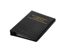 1pc Libro De Muestras Vacío De Componentes Electrónicos 20 Páginas Para Resistencias Y Condensadores Smd Organizador