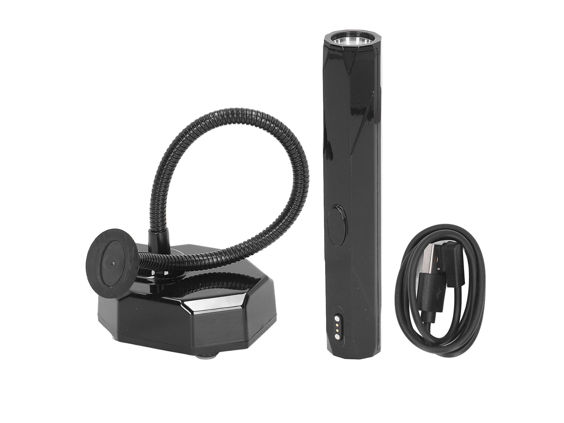 Lámpara de uñas tipo cuello de cisne, de secado rápido, recargable, lámpara de mesa de manicura LED Ly Ebike