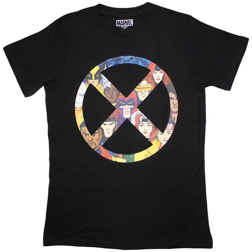 Rockinstone Unisex Marvel Comics X-men '97 X Badge Camiseta-xl