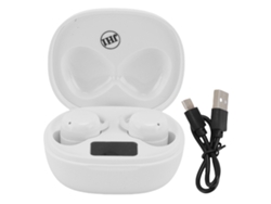 Fones Bluetooth LAXISCREED Cancelamento de Ruído Branco