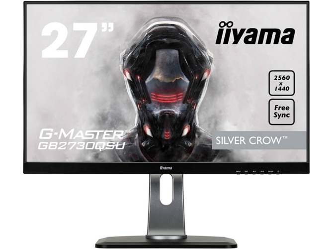 Monitor Gaming IIYAMA G-Master GB2730QSU-B1 (23.6'' - 1 ms - QHD)
