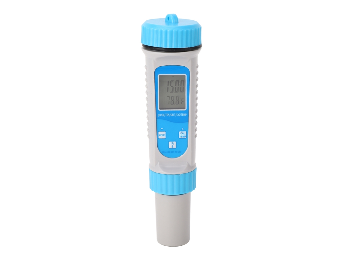 Lápiz Tester De Calidad Da Água Ph Ec Tds Bluetooth Digital Multifuncional