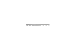 Botón - Lámpara de techo LED 5xgx53 Máx. 15w, Rectangular 120x10 cm, Metal pintado, IP20 - Perenz - Aluminio