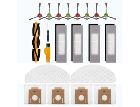 Substituição do kit de acessórios para ecovacs deebot ozmo t8 max/t8 aivi