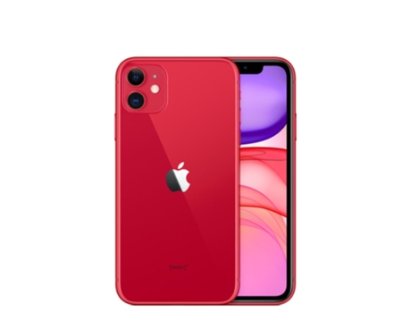Smartphone APPLE iPhone 11 (Reacondicionado Señales de Uso - 4 GB - 256 GB - Rojo)