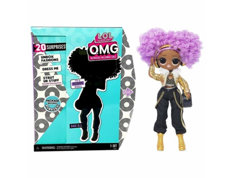 Muñeca TAVITOYS LOL Surprise OMG 24K DJ (Edad Mínima Recomendada: 3 años)