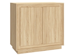 Aparador VIDAXL Marrón Madera contrachapada (80x34x75 cm)