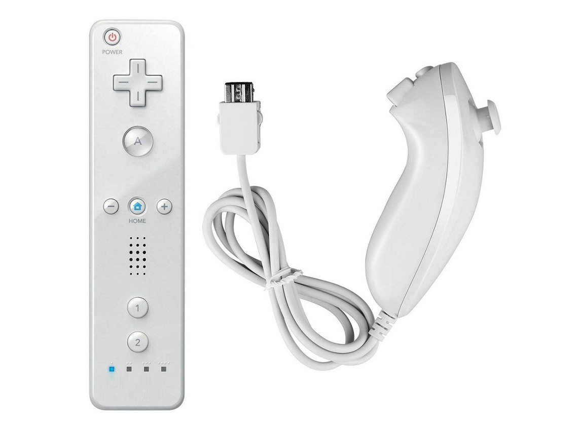Mando A Distancia Y Nunchuk Compatibles Para Juegos Clásicos