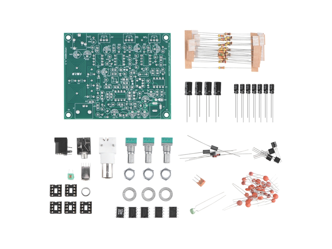 Kit Diy Receptor De Rádio Aéreo Com Alta Sensibilidade 118-136mhz Am Para Aviação
