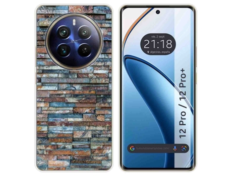 Funda Diseño Ladrillo para Realme 12 Pro 5G / 12 Pro Plus 5G TUMUNDOSMARTPHONE Silicona Multicolor