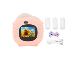 Cámara digital con impresión térmica, grabación de vídeo y papel para imprimir selfies.