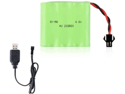 Pieza para Teledirigidos 1 pila recargable Ni-MH de 4,8 V y 1200 mAh