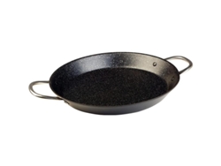 Wecook paellera alu forja inox antiadher 5mm ecochef inducci 38ø