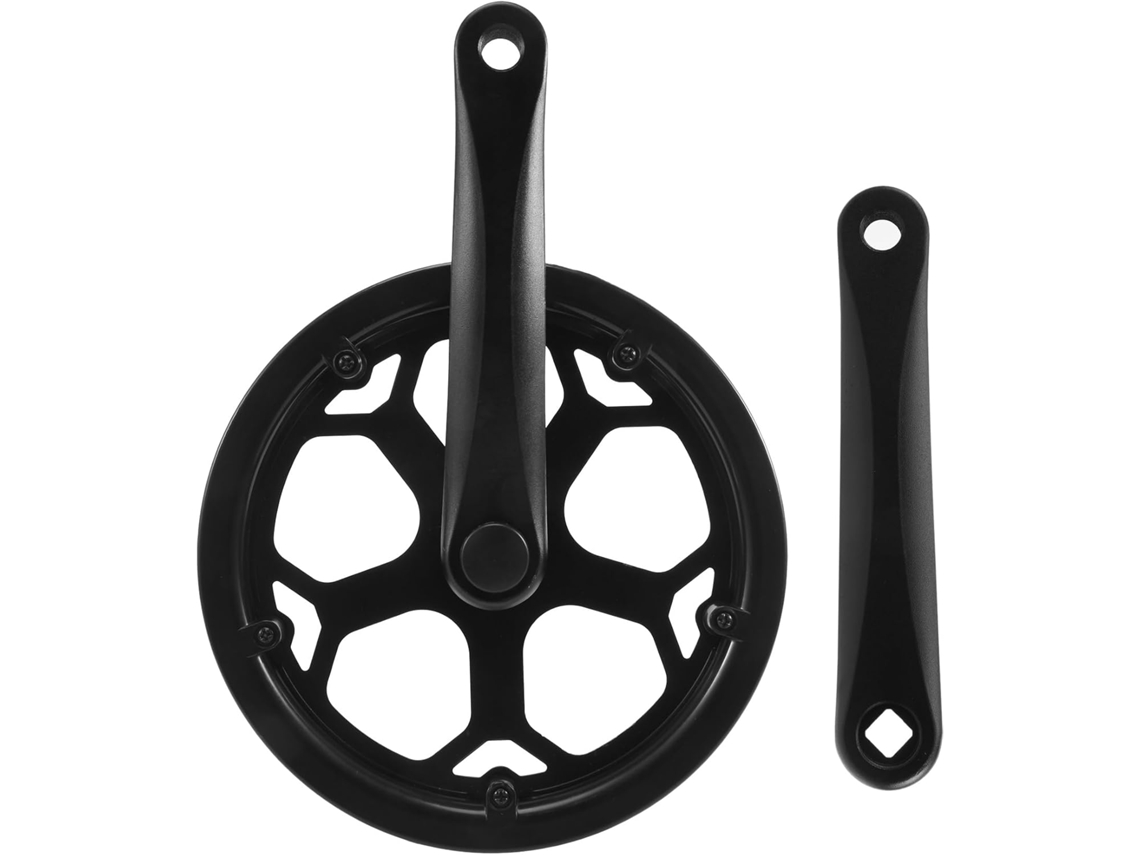 Juego De Bielas Para Bicicleta Plegable De 48 Dientes Con Orificio Cuadrado De 170 Mm, Piñón Mecanizado Por Cnc.