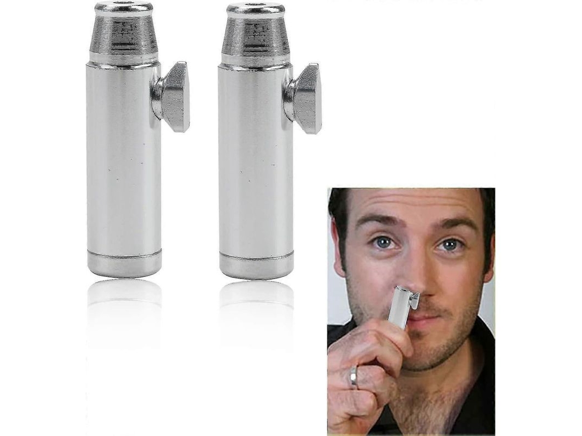 Dispensador Dispensador De Aluminio Botella Para Rapé Discreta E Higiénica Bola Plana De 53 Mm Con Forma De Botella