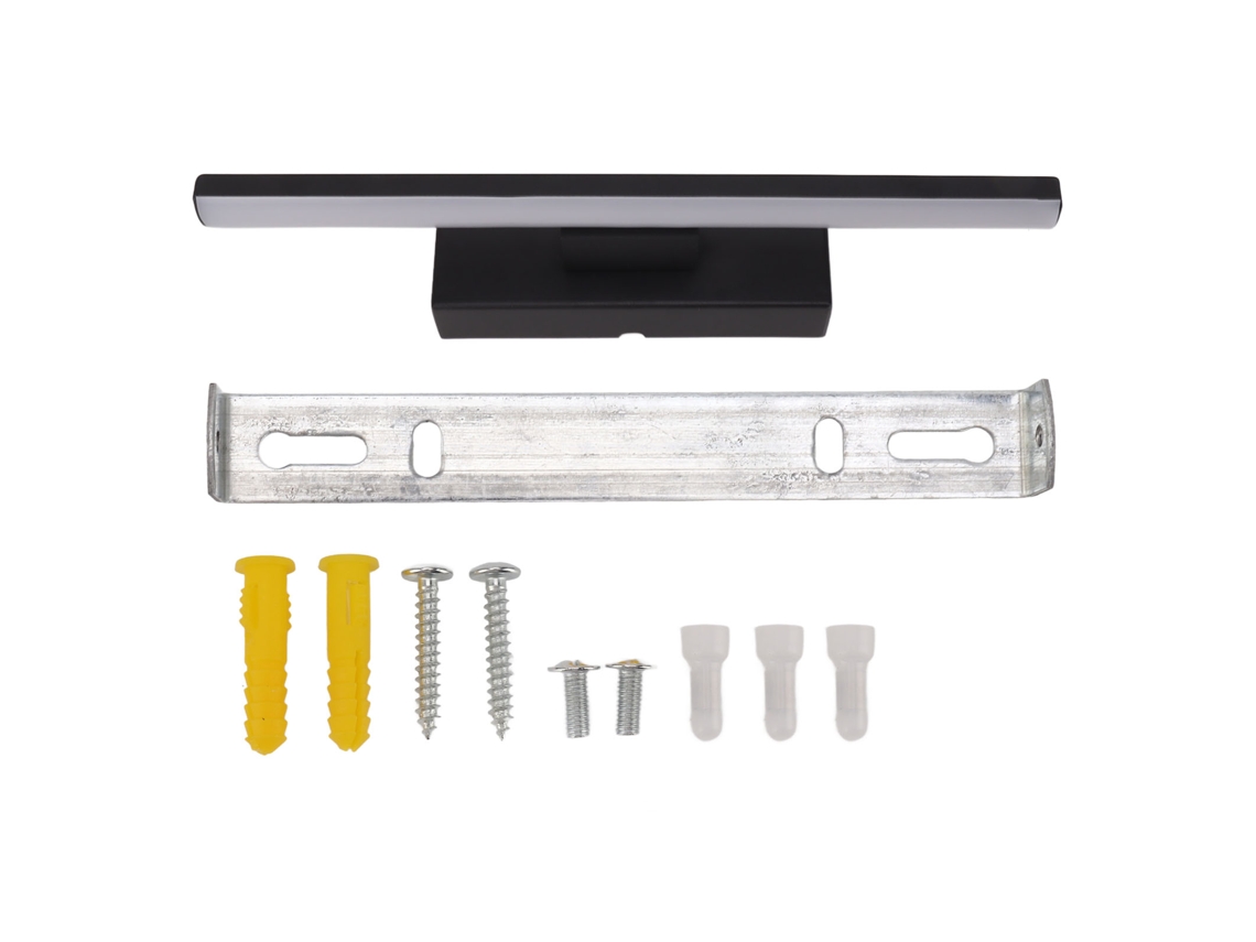 2026-lámpara De Pared Led Rotatoria Con Tira Led Aplique De Pared De Noche Luz Cálida 85-265v Para Lectura Maquillaje Hogar