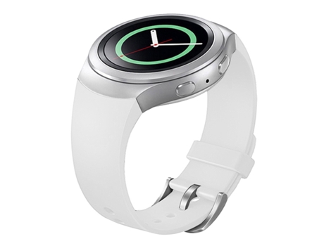 Correa de reloj inteligente para Samsung Gear S2 Sport / Gear S2 Watch Correa de silicona de color sólido (blanco)