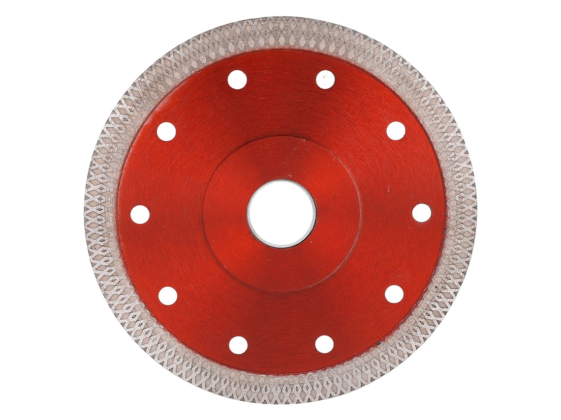 Disco de serra diamantado 125×22,23mm para corte a seco/úmido de azulejos, mármore e cerâmica.