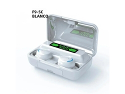 (blanco) Auriculares Deportivos Inalámbricos Impermeables Con Micrófono Con Cancelación De Ruido Y Función De Memoria