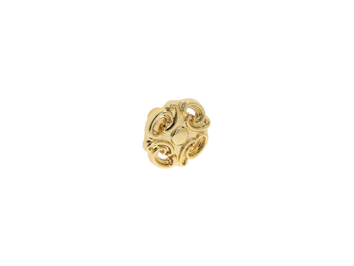 Pomo Para Muebles De Zamac Diámetro 34mm Bañados En Oro Pack De 25