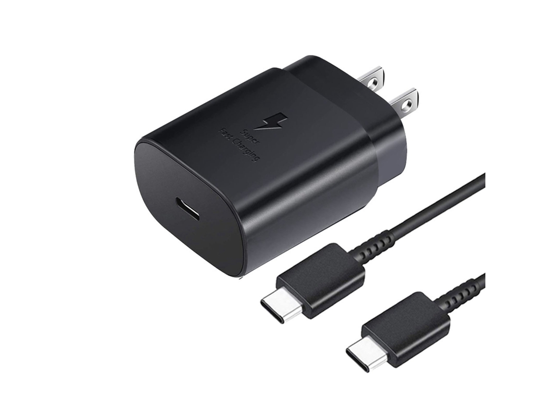 Cargador De 25w De Carga Ultrarrápida Para Samsung S21 S20