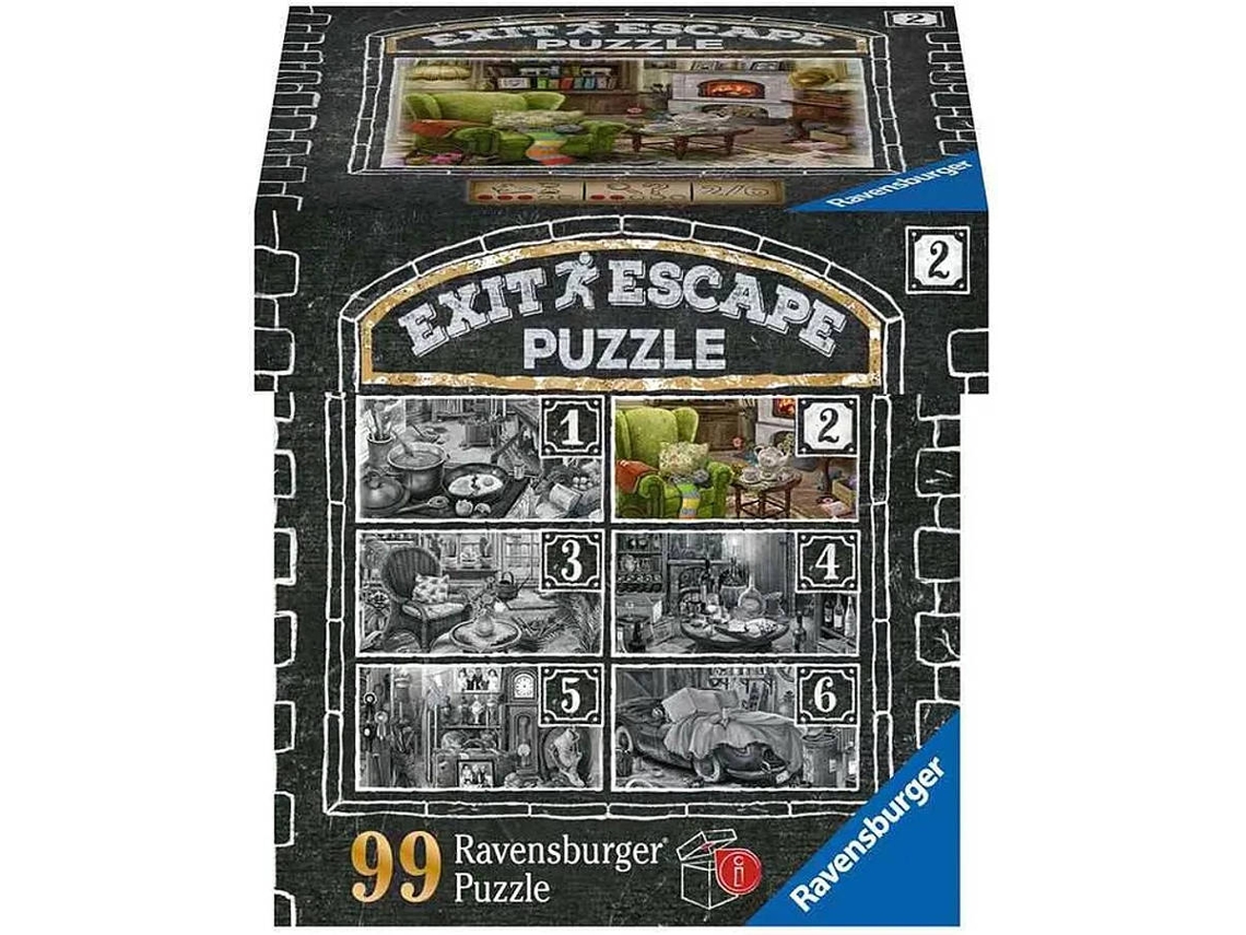Puzzle RAVENSBURGUER Escape Puzzle In The Manor House Room 2 (99Pc)