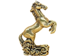 Estatua China Caballo Recuerdo Tradicional Riqueza Lunar Chino 2026 Dormitorio Comedor Mesita Noche Año – |