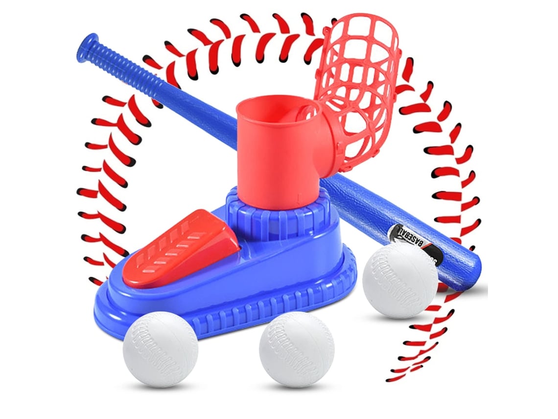 Ats-juguete De Entrenamiento De Béisbol Para Niños Máquina Automática De Pelotas Juego Interactivo Entre Padres E Hijos Juguetes Al Aire Libre