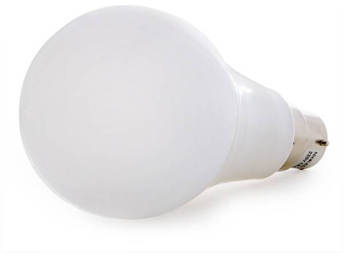 Bombilla LED B22 9W  758Lm 3000ºK Bayoneta 40.000H [GR-ED-B3-B22-9W-WW] GREENICE