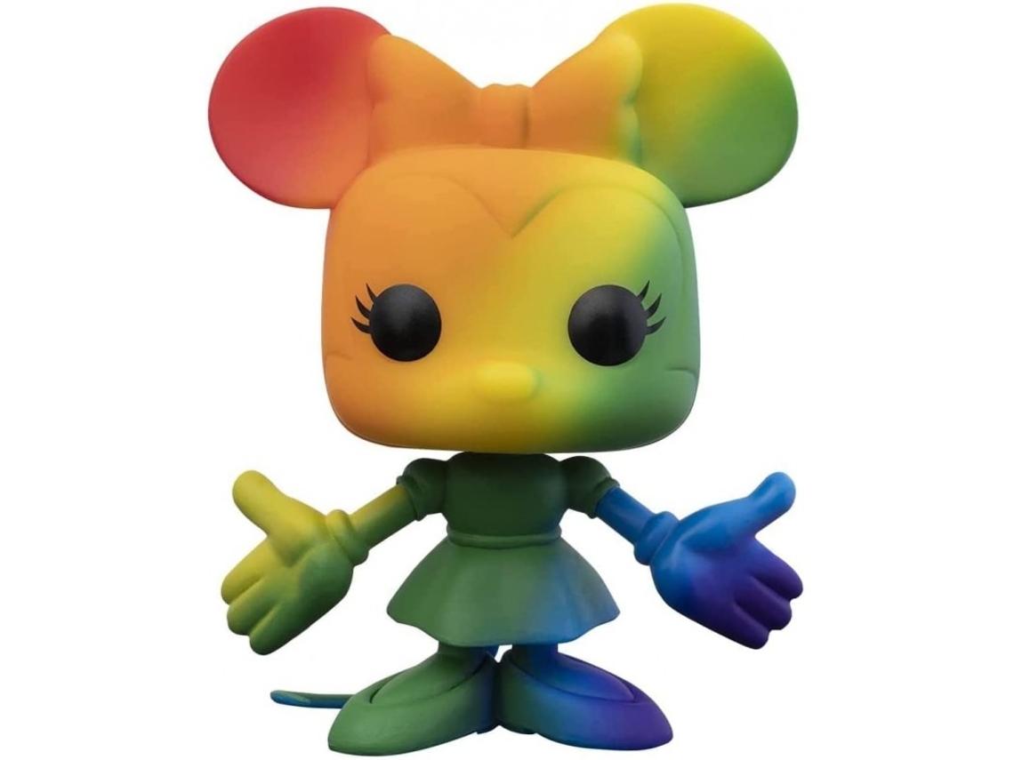 Figura Funko Pop! Disney Minnie Mouse Arcoiris Modelo 23 | 56129 Edición Exclusiva