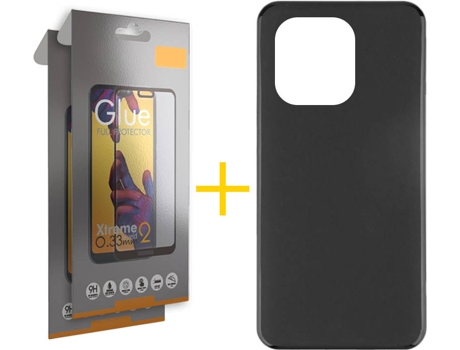Kit Funda + 2 Protectores de Pantalla Xiaomi Mi 11 5G SKYHE Liso 14 Negro
