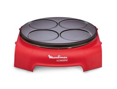 Moulinex Py312511 Crepera 4 Crepes 720 W Rojo