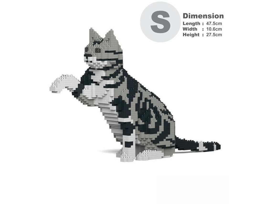 Jekca Bricks Gato American Shorthair 03s-m01