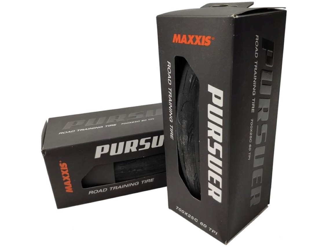Neumáticos de bicicleta de carretera Maxxis Pursuer 700x23c 32c: neumáticos de entrenamiento duraderos y antipinchazos.